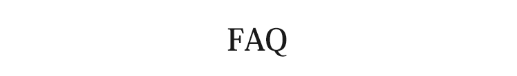 FAQ
